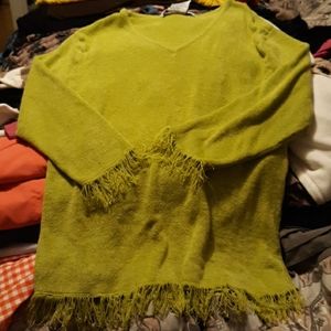 Fringe sweater